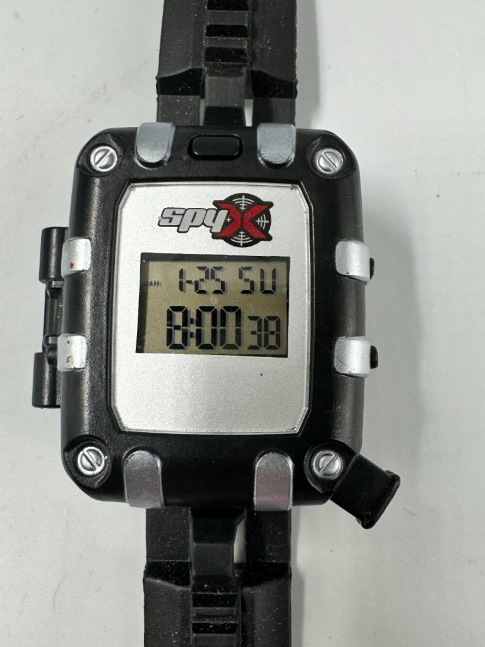SpyX 6-in-1 Spy Toy Watch Kids Digital Wristwatch LED Light Telescope